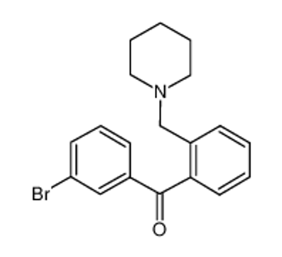 Picture of (3-bromophenyl)-[2-(piperidin-1-ylmethyl)phenyl]methanone