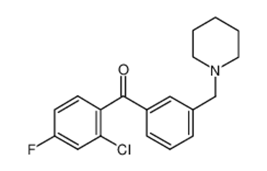 Picture of (2-chloro-4-fluorophenyl)-[3-(piperidin-1-ylmethyl)phenyl]methanone