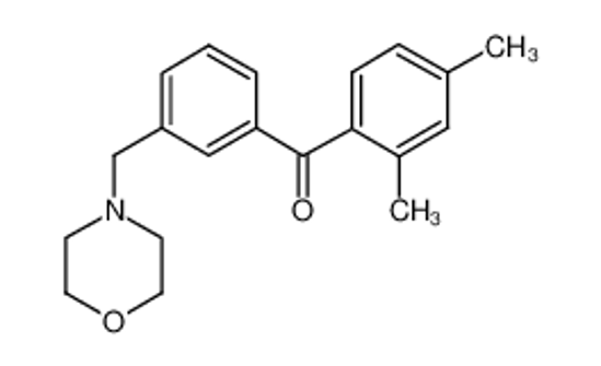 Изображение (2,4-dimethylphenyl)-[3-(morpholin-4-ylmethyl)phenyl]methanone