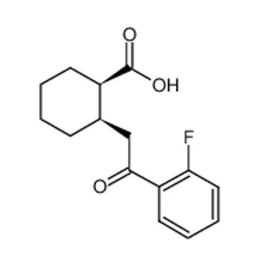 Picture of (1R,2R)-2-[2-(2-fluorophenyl)-2-oxoethyl]cyclohexane-1-carboxylic acid