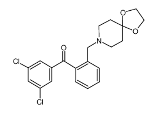 Picture of (3,5-dichlorophenyl)-[2-(1,4-dioxa-8-azaspiro[4.5]decan-8-ylmethyl)phenyl]methanone