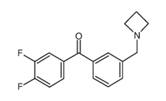 Picture of [3-(azetidin-1-ylmethyl)phenyl]-(3,4-difluorophenyl)methanone