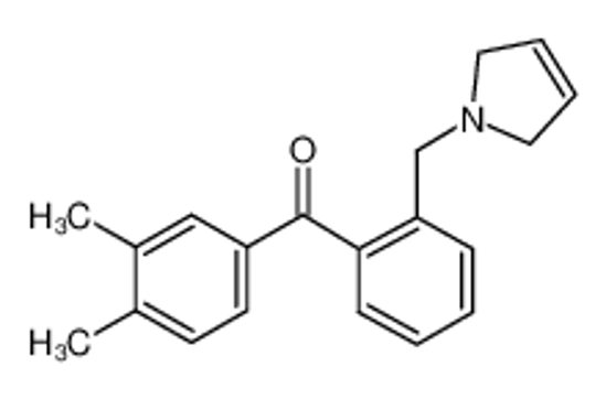 Picture of [2-(2,5-dihydropyrrol-1-ylmethyl)phenyl]-(3,4-dimethylphenyl)methanone