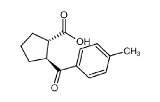 Picture of (1R,2R)-2-(4-methylbenzoyl)cyclopentane-1-carboxylic acid