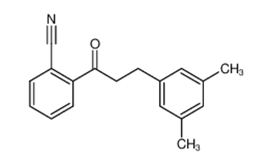 Picture of 2-[3-(3,5-dimethylphenyl)propanoyl]benzonitrile