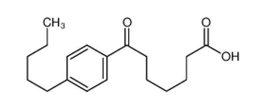 Picture of 7-oxo-7-(4-pentylphenyl)heptanoic acid