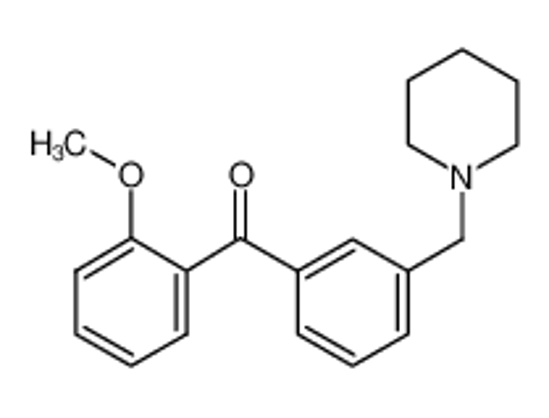 Изображение (2-methoxyphenyl)-[3-(piperidin-1-ylmethyl)phenyl]methanone