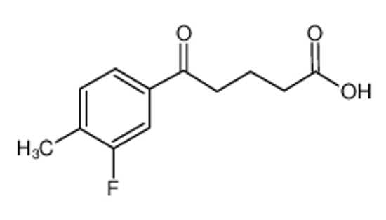 Picture of 5-(3-fluoro-4-methylphenyl)-5-oxopentanoic acid