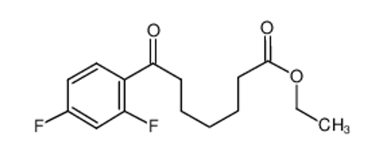 Picture of ETHYL 7-(2,4-DIFLUOROPHENYL)-7-OXOHEPTANOATE