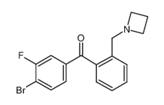 Изображение [2-(azetidin-1-ylmethyl)phenyl]-(4-bromo-3-fluorophenyl)methanone