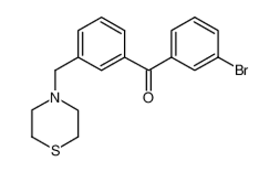 Picture of (3-bromophenyl)-[3-(thiomorpholin-4-ylmethyl)phenyl]methanone