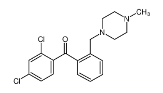 Picture of (2,4-dichlorophenyl)-[2-[(4-methylpiperazin-1-yl)methyl]phenyl]methanone