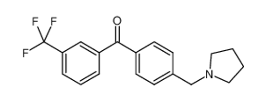 Picture of [4-(pyrrolidin-1-ylmethyl)phenyl]-[3-(trifluoromethyl)phenyl]methanone