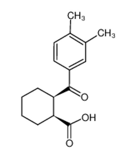 Picture of (1R,2S)-2-(3,4-dimethylbenzoyl)cyclohexane-1-carboxylic acid