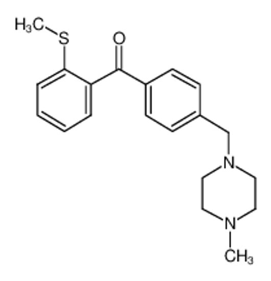 Picture of [4-[(4-methylpiperazin-1-yl)methyl]phenyl]-(2-methylsulfanylphenyl)methanone