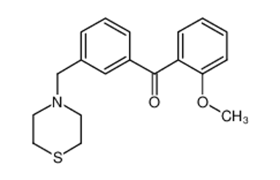 Picture of (2-methoxyphenyl)-[3-(thiomorpholin-4-ylmethyl)phenyl]methanone