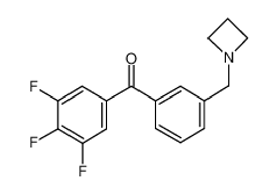 Picture of [3-(azetidin-1-ylmethyl)phenyl]-(3,4,5-trifluorophenyl)methanone