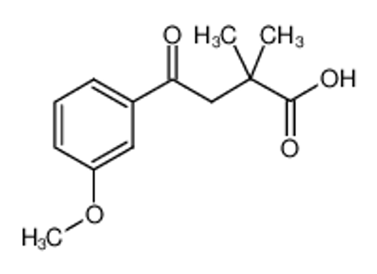 Изображение 4-(3-methoxyphenyl)-2,2-dimethyl-4-oxobutanoic acid