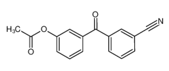 Picture of [3-(3-cyanobenzoyl)phenyl] acetate