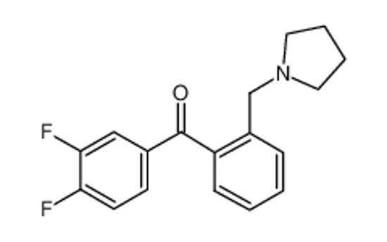 Picture of (3,4-difluorophenyl)-[2-(pyrrolidin-1-ylmethyl)phenyl]methanone