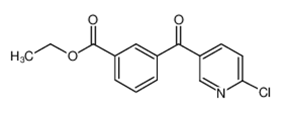 Picture of ethyl 3-(6-chloropyridine-3-carbonyl)benzoate