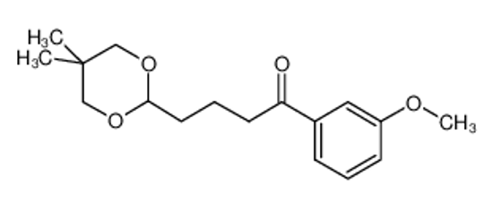 Изображение 4-(5,5-dimethyl-1,3-dioxan-2-yl)-1-(3-methoxyphenyl)butan-1-one