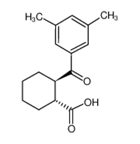 Изображение (1R,2R)-2-(3,5-dimethylbenzoyl)cyclohexane-1-carboxylic acid