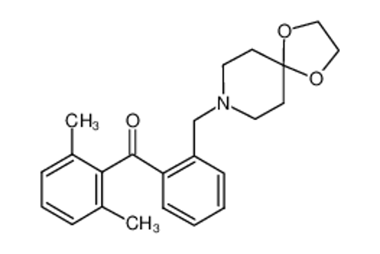 Imagem de (2,6-dimethylphenyl)-[2-(1,4-dioxa-8-azaspiro[4.5]decan-8-ylmethyl)phenyl]methanone