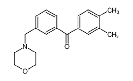 Imagem de (3,4-dimethylphenyl)-[3-(morpholin-4-ylmethyl)phenyl]methanone