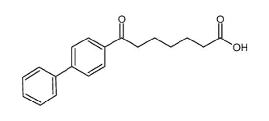 Picture of 7-oxo-7-(4-phenylphenyl)heptanoic acid