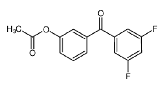 Picture of [3-(3,5-difluorobenzoyl)phenyl] acetate