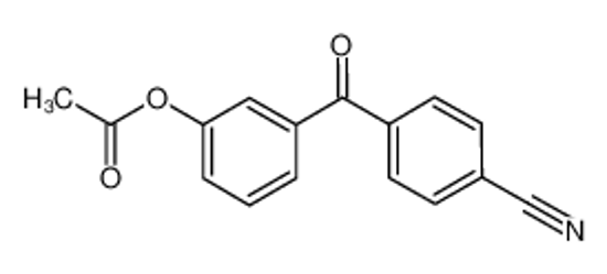 Picture of [3-(4-cyanobenzoyl)phenyl] acetate