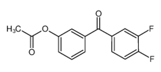 Picture of [3-(3,4-difluorobenzoyl)phenyl] acetate