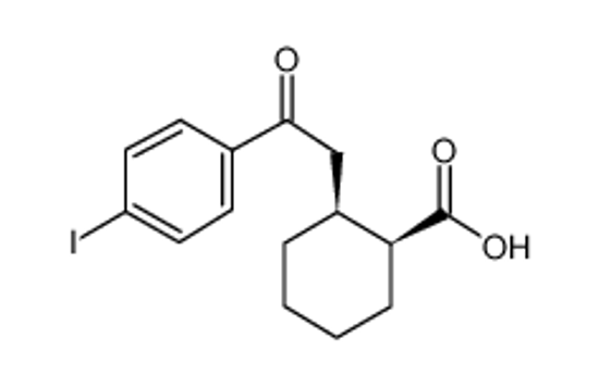 Picture of (1R,2R)-2-[2-(4-iodophenyl)-2-oxoethyl]cyclohexane-1-carboxylic acid