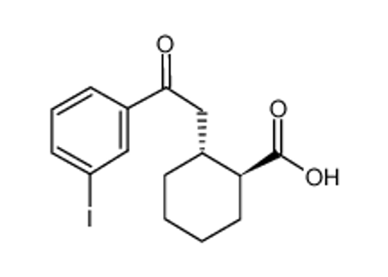 Picture of TRANS-2-[2-(3-IODOPHENYL)-2-OXOETHYL]CYCLOHEXANE-1-CARBOXYLIC ACID