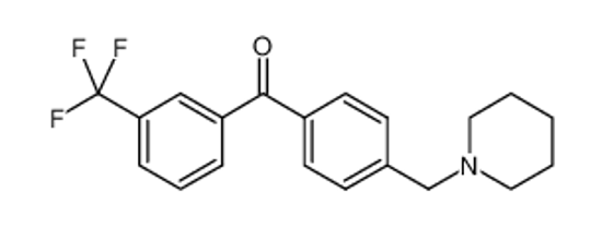 Imagem de [4-(piperidin-1-ylmethyl)phenyl]-[3-(trifluoromethyl)phenyl]methanone