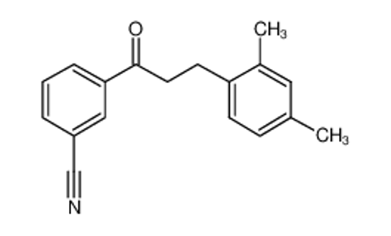 Picture of 3-[3-(2,4-dimethylphenyl)propanoyl]benzonitrile