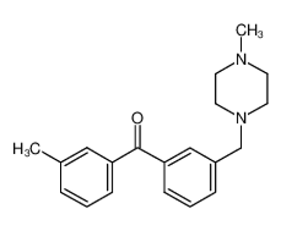 Picture of (3-methylphenyl)-[3-[(4-methylpiperazin-1-yl)methyl]phenyl]methanone