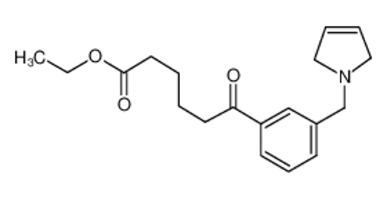 Picture of ethyl 6-[3-(2,5-dihydropyrrol-1-ylmethyl)phenyl]-6-oxohexanoate