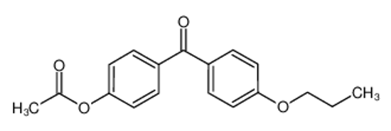 Изображение [4-(4-propoxybenzoyl)phenyl] acetate