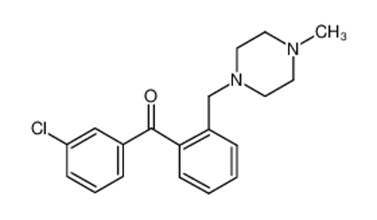Picture of (3-chlorophenyl)-[2-[(4-methylpiperazin-1-yl)methyl]phenyl]methanone