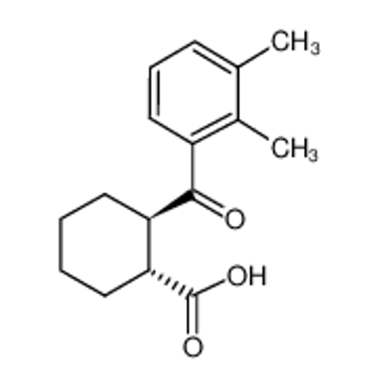 Изображение (1R,2R)-2-(2,3-dimethylbenzoyl)cyclohexane-1-carboxylic acid