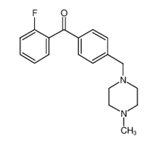 Picture of (2-fluorophenyl)-[4-[(4-methylpiperazin-1-yl)methyl]phenyl]methanone
