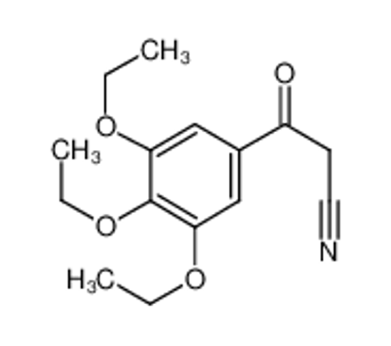 Picture of 3-oxo-3-(3,4,5-triethoxyphenyl)propanenitrile