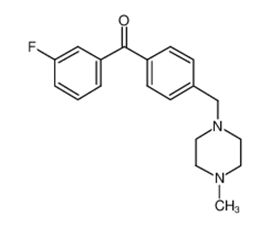 Picture of (3-fluorophenyl)-[4-[(4-methylpiperazin-1-yl)methyl]phenyl]methanone