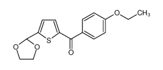 Picture of [5-(1,3-dioxolan-2-yl)thiophen-2-yl]-(4-ethoxyphenyl)methanone