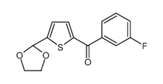 Picture of [5-(1,3-dioxolan-2-yl)thiophen-2-yl]-(3-fluorophenyl)methanone