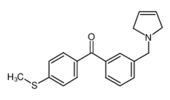 Изображение [3-(2,5-dihydropyrrol-1-ylmethyl)phenyl]-(4-methylsulfanylphenyl)methanone
