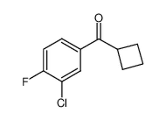 Picture of (3-chloro-4-fluorophenyl)-cyclobutylmethanone