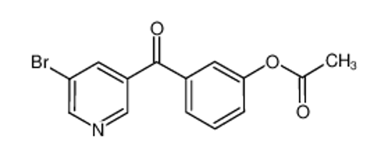 Изображение [3-(5-bromopyridine-3-carbonyl)phenyl] acetate